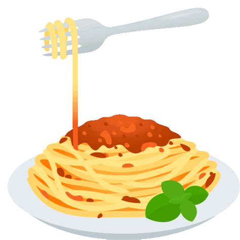 Spaghetti Food Sticker - Spaghetti Food Joypixels - Discover & Share GIFs