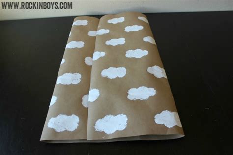 DIY Wrapping Paper Bag Tutorial - Rockin' Boys Club