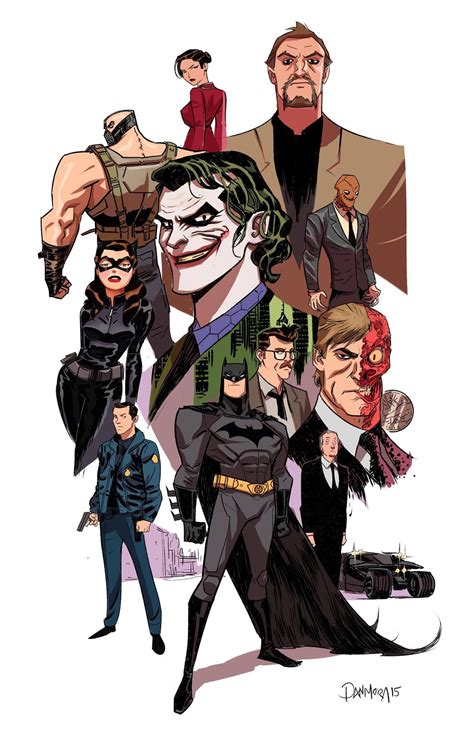 THE DARK KNIGHT Trilogy Fan Art Inspired by Bruce Timm — GeekTyrant | Batman artwork, Dc comics ...