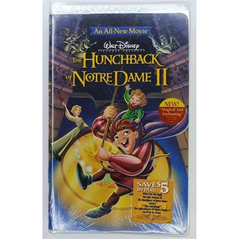 The Hunchback Of Notre Dame II Vhs New Sealed Disney Clamshell Jason ...