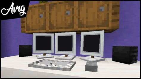 Realistic Gaming Setup in Minecraft! - YouTube