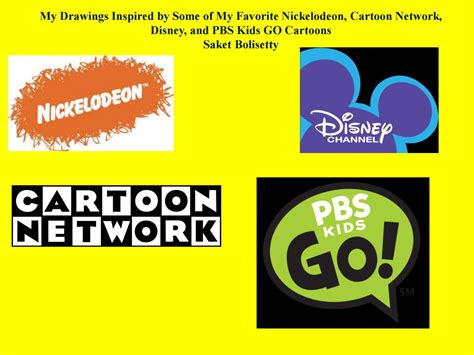 Cartoon network disney channel nickelodeon