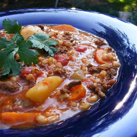 Hearty Hamburger Soup Recipe | Allrecipes