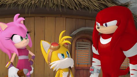 Image - S2E14 Amy Knuckles Tails.png | Sonic News Network | FANDOM ...