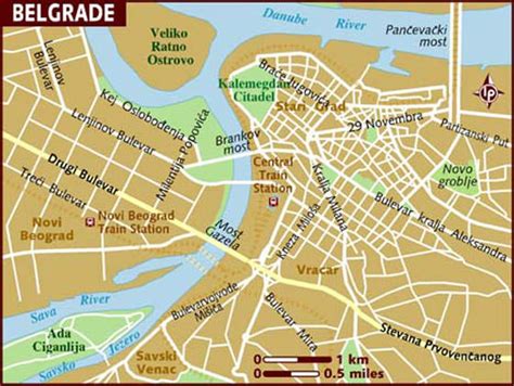 Large Belgrade Maps for Free Download and Print | High-Resolution and ...