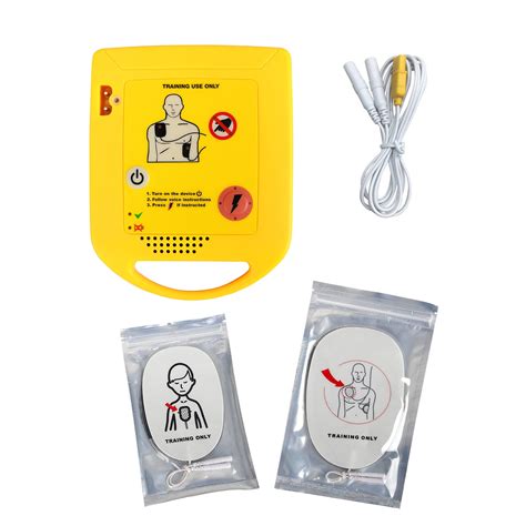 Buy Mini AED Trainer, XFT Portable AED Training Kit Essentials AED Training Device in English ...