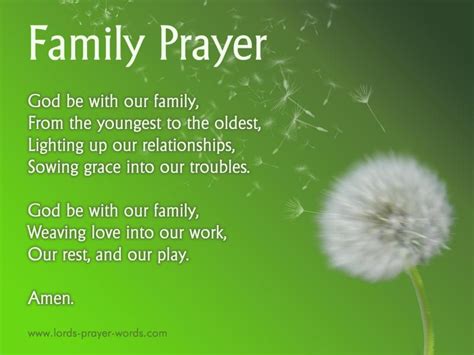 Family Prayer Images