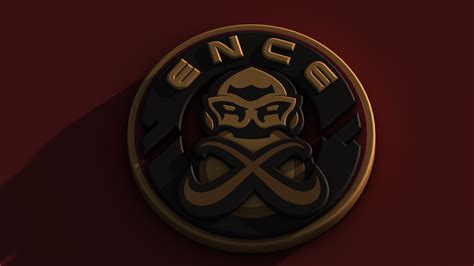 ENCE eSports 3D logo created by Skiigge | CSGO Wallpapers