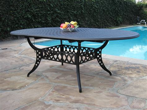 CBM Patio Kawaii Collection Cast Aluminum Outdoor Patio Furniture 9 ...