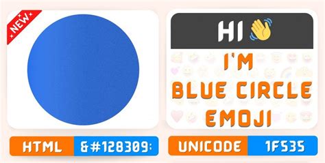 Blue Circle Emoji Copy Paste, Meaning | Unicode