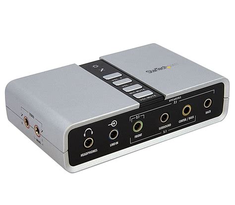 7.1 USB Audio Adapter External Sound Card with SPDIF Digital Audio - E – The Connection Team