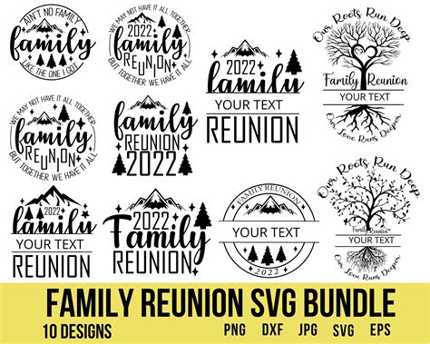 Family Reunion Svg Family Vacation Svg Family Clipart - Etsy Israel