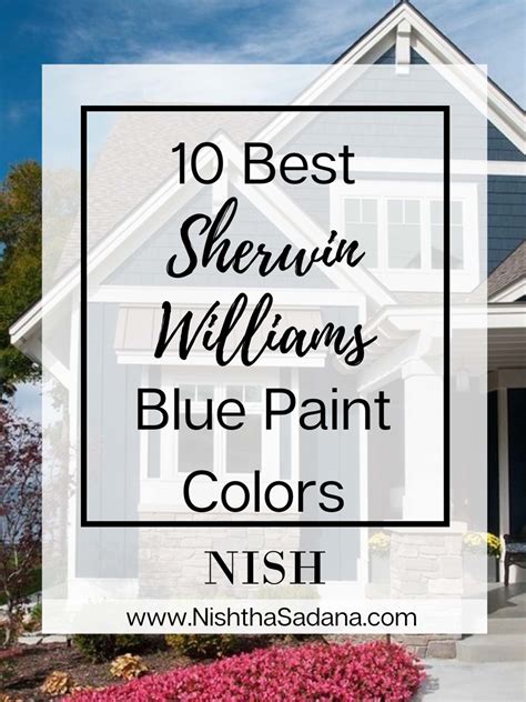 10 Best Sherwin Williams Blue Paint Colors - NISH E-Design