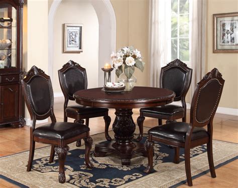 Round Dining Table | 48", 54", 60" Round Wood Tables