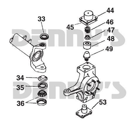 Dodge Dana 60 Front Axle Parts Diagram