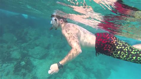 Snorkeling In Curacao Mambo Beach (GO PRO HERO+ LCD) Carnival Breeze - YouTube