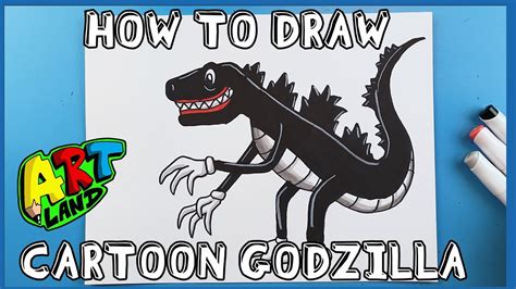 Cartoon Godzilla Trevor Henderson Godzilla owned and created by as toho co