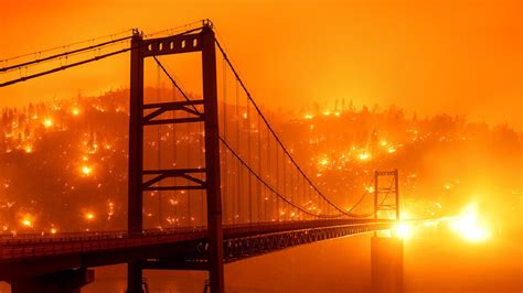 California fire photos Bidwell Bar Bridge Bear Fire Oroville San Francisco United States – India TV