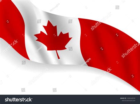 Canada Day Banner Background Design Flag Stock Vector (Royalty Free ...