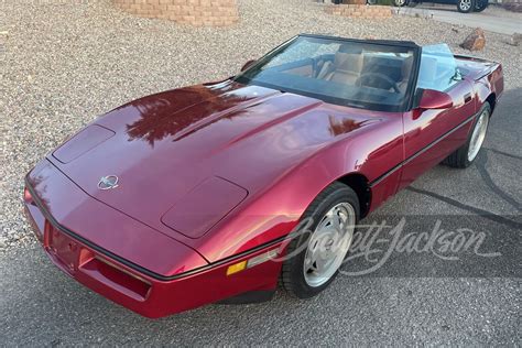 1989 CHEVROLET CORVETTE CONVERTIBLE