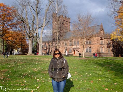 Fall Foliage in Princeton University Campus - Travel Realizations