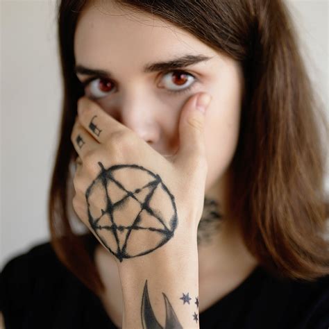 Large Pentagram Tattoo - Realistic Temporary Tattoos | Tattoo Icon – TattooIcon