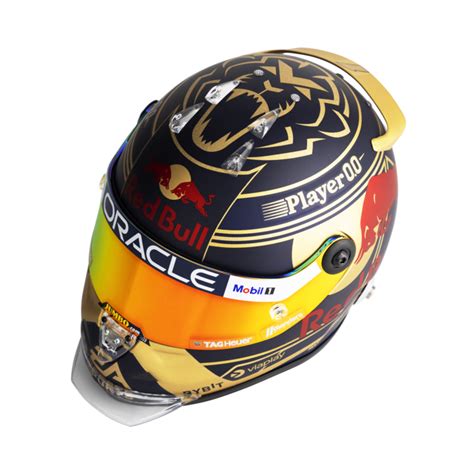 1:2 World Champion 2023 Helmet Max Verstappen