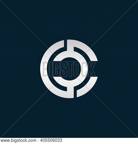 Initial Cc Letter Vector & Photo (Free Trial) | Bigstock