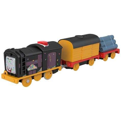 Thomas Friends All Engines Go! Talking Diesel Motorised Train Engine ...