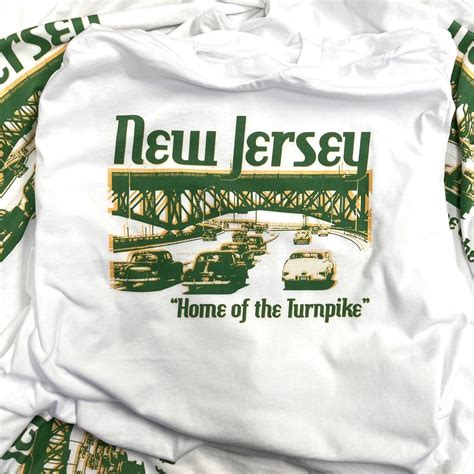 New Jersey Home of the Turnpike Shirt Funny NJ Tshirt NJ Turnpike Authority Design Meme Driving ...