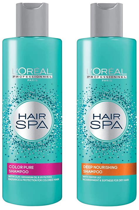 L'Oréal Professionnel Hair Spa Color Pure Shampoo for Colored Hair with ...