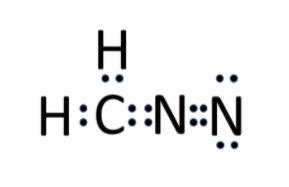 CH2N2 Lewis Structure, Molecular Geometry, Hybridization, and Polarity - Techiescientist