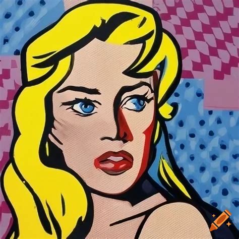 Roy lichtenstein pop art on Craiyon