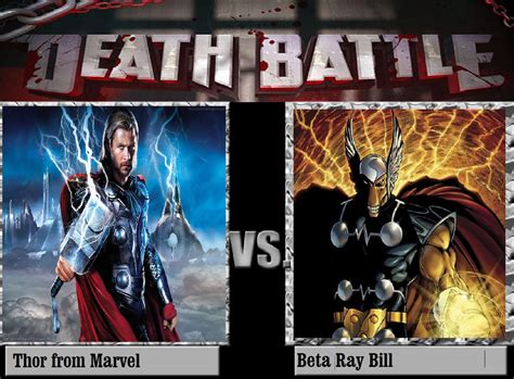 Thor Vs Beta Ray Bill by MagicalKeyPizzaDan on DeviantArt