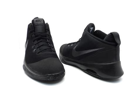 Nike Men's Air Versitile Nubuck Basketball Shoes Black/Grey Size 14 | eBay