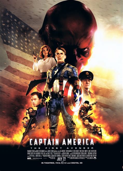 Captain America Movie Poster | MyConfinedSpace