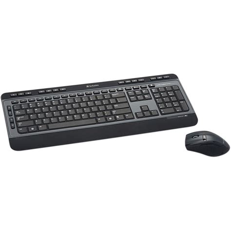 Verbatim Wireless Multimedia Keyboard and 6-Button Mouse 99788