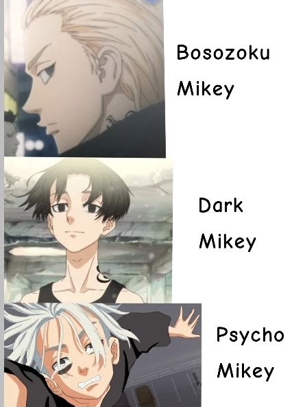 The 3 types of Future Mikey : r/TokyoRevengers