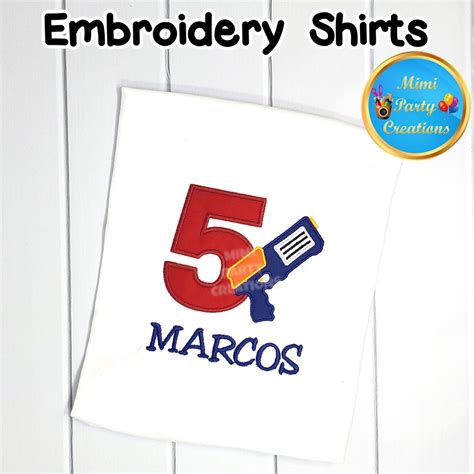 Children's Embroidery Shirts – Page 2 – Mimi Party Creations