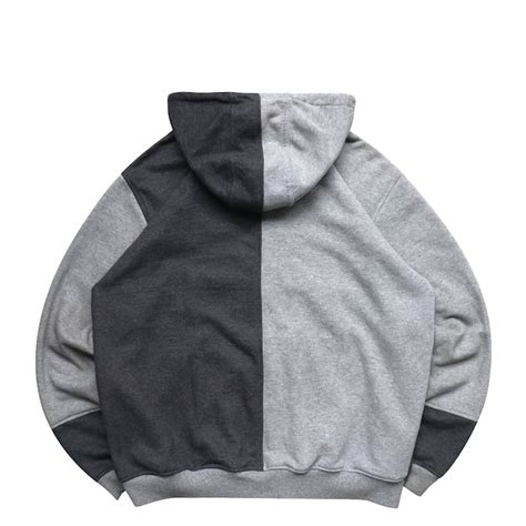 Carhartt Reworked Carhartt Zip Hoodie Patchwork Light Grey | Grailed