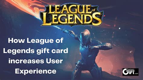 How League of Legends gift card increases User Experience | by Rahul ...