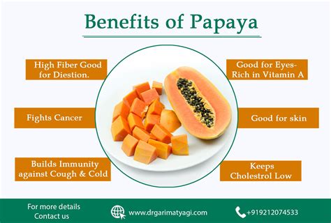 #Benefits of #Papaya. #DrGarimaTyagi | Food, Papaya, Benefit