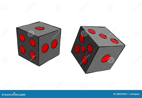 Dice stock illustration. Illustration of probability - 38895826