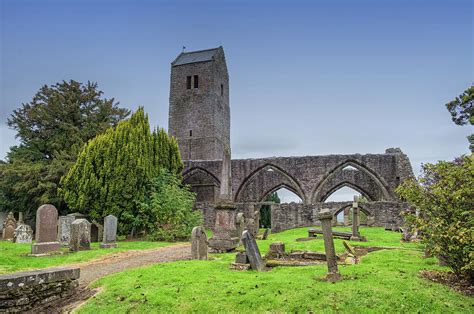 Muthill Old Church and Tower Scotland. Photograph by Jim McDowall