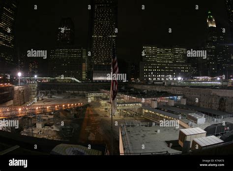 New York City Ground Zero Construction Stock Photo - Alamy