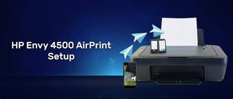 Set up an HP Envy 4500 Wireless Printer from an iPad?