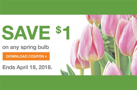 Home Depot Spring Bulbs Coupon — Deals from SaveaLoonie!