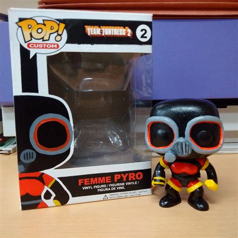 Femme Pyro TF2 Custom Funko Pop - Etsy