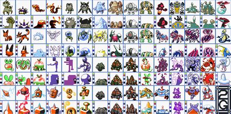 Pokemon Gen 4 Overworld Sprites