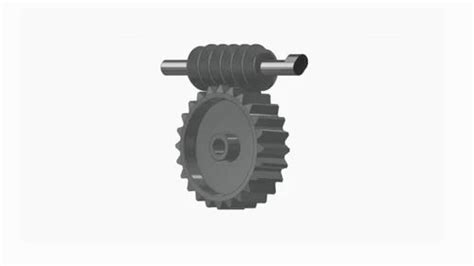 For Industrial Light Vehicle Worm Motor Gear at ₹ 900 in Surat | ID ...